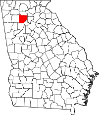 Cherokee county map